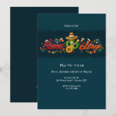 Cinco De Mayo Banner Einladung (Vorne/Hinten)