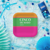 Cinco De Mayo BBQ Party Pappteller (Party)