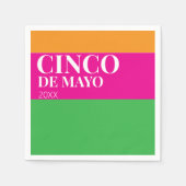 Cinco De Mayo BBQ Party  Serviette (Vorderseite)