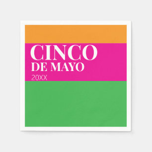 Cinco De Mayo BBQ-Party Serviette