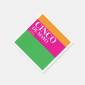 Cinco De Mayo BBQ Party  Serviette (Ecke)