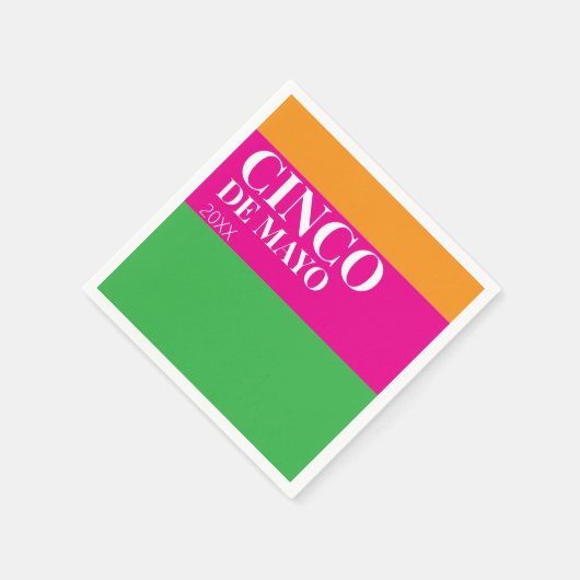Cinco De Mayo BBQ Party  Serviette (Ecke)
