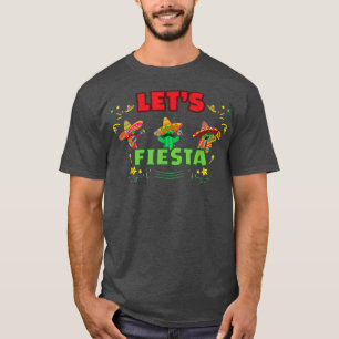 Cinco de Mayo Belets Fiesta Avocado und Tacos T-Shirt