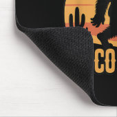Cinco De Mayo Bigfoot Sombrero Wüste Sunset Mousepad (Ecke)