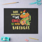 Cinco De Mayo Birthday Holy Guacamole Mexikanisch Seidenpapier (Basteln)