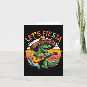 Cinco De Mayo Boys Kids Lasse Fiesta Dinosaur Mexi Karte