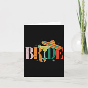 Cinco De Mayo Bride Margarita Bychelorette Party m Karte