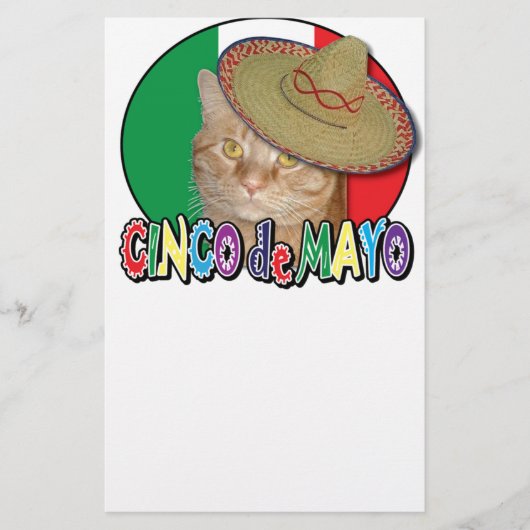 Cinco de Mayo Briefpapier (Vorderseite)