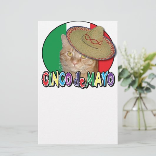 Cinco de Mayo Briefpapier (Stehend Vorderseite)