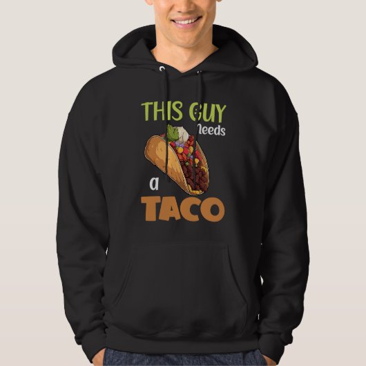 Cinco De Mayo, Buritos , Mexico Tacos and Avocado Hoodie (Vorderseite)