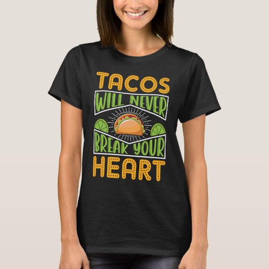 Cinco De Mayo, Buritos , Mexico Tacos and Avocado  T-Shirt (Vorderseite)
