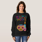 Cinco De Mayo Burritos Mexico Tacos and Avocado 10 Sweatshirt (Vorne ganz)