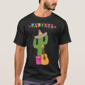 Cinco De Mayo Burritos Mexico Tacos and Avocado 10 T-Shirt (Vorderseite)