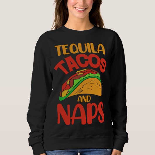 Cinco De Mayo Burritos Mexico Tacos and Avocado 16 Sweatshirt (Vorderseite)