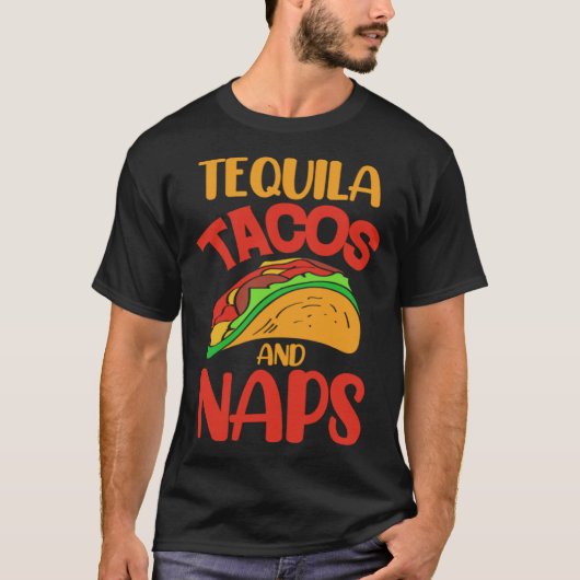 Cinco De Mayo Burritos Mexico Tacos and Avocado 16 T-Shirt (Vorderseite)