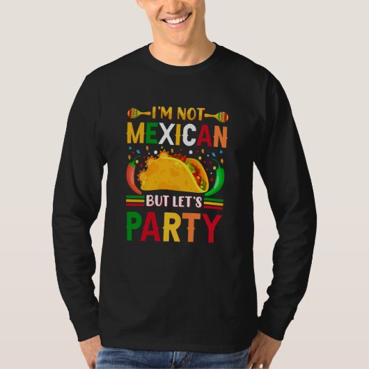 Cinco De Mayo Burritos Mexico Tacos and Avocado  1 T-Shirt (Vorderseite)