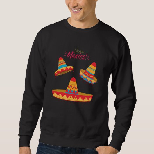 Cinco De Mayo Burritos Mexico Tacos and Avocado 2 Sweatshirt (Vorderseite)