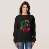Cinco De Mayo Burritos Mexico Tacos and Avocado 2 Sweatshirt (Vorne ganz)