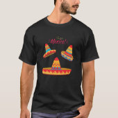 Cinco De Mayo Burritos Mexico Tacos and Avocado 2 T-Shirt (Vorderseite)