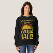 Cinco De Mayo Burritos Mexico Tacos and Avocado 31 Sweatshirt (Vorne ganz)