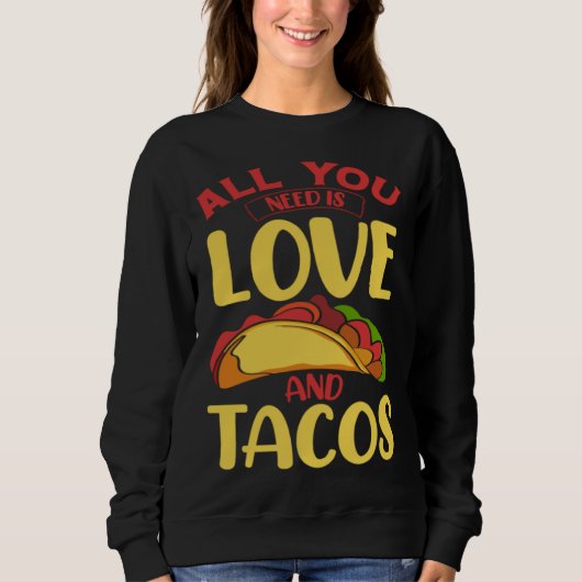 Cinco De Mayo Burritos Mexico Tacos and Avocado 37 Sweatshirt (Vorderseite)