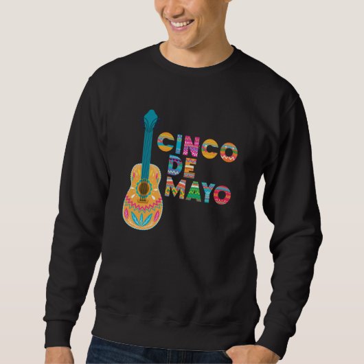 Cinco De Mayo Burritos Mexico Tacos and Avocado 3 Sweatshirt (Vorderseite)