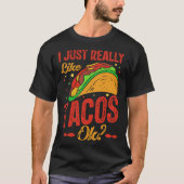 Cinco De Mayo Burritos Mexico Tacos and Avocado 55 T-Shirt (Vorderseite)
