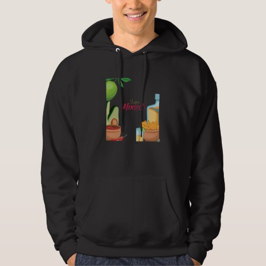 Cinco De Mayo Burritos Mexico Tacos and Avocado 6 Hoodie (Vorderseite)