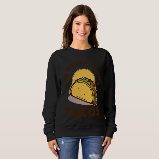 Cinco De Mayo Burritos  Mexico Tacos and Avocado   Sweatshirt (Vorne ganz)