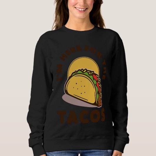 Cinco De Mayo Burritos  Mexico Tacos and Avocado   Sweatshirt (Vorderseite)