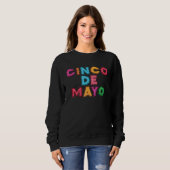 Cinco De Mayo Burritos  Mexico Tacos and Avocado   Sweatshirt (Vorne ganz)