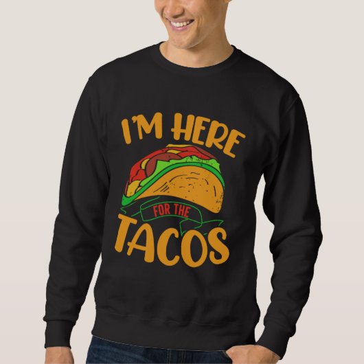 Cinco De Mayo Burritos  Mexico Tacos and Avocado   Sweatshirt (Vorderseite)