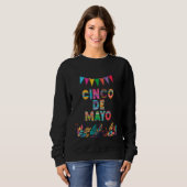 Cinco De Mayo Burritos  Mexico Tacos and Avocado   Sweatshirt (Vorne ganz)