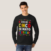 Cinco De Mayo Burritos  Mexico Tacos and Avocado   T-Shirt (Vorne ganz)