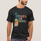 Cinco De Mayo Burritos  Mexico Tacos and Avocado   T-Shirt (Vorderseite)