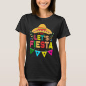 Cinco De Mayo Burritos  Mexico Tacos and Avocado   T-Shirt (Vorderseite)