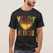 Cinco De Mayo Burritos  Mexico Tacos and Avocado   T-Shirt (Vorderseite)