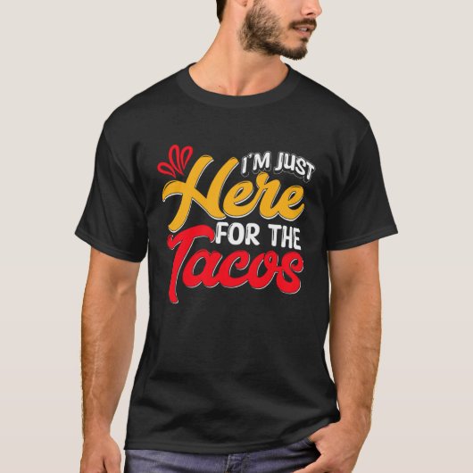 Cinco De Mayo Burritos Mexico Tacos and Avocado T-Shirt (Vorderseite)