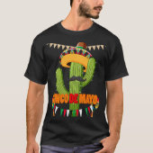 Cinco De Mayo Burritos Mexico Tacos and Avocado T-Shirt (Vorderseite)
