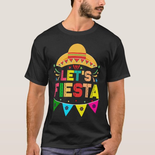 Cinco De Mayo Burritos Mexico Tacos and Avocado T-Shirt (Vorderseite)