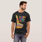 Cinco De Mayo Burritos  Mexico Tacos and Avocado   T-Shirt (Vorne ganz)