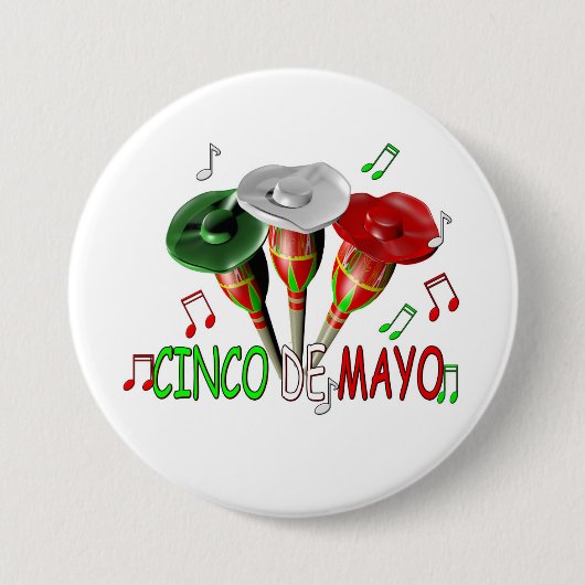 Cinco de Mayo Button (Vorderseite)