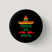 Cinco De Mayo Button (Vorderseite)