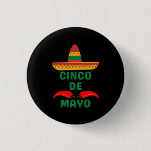 Cinco De Mayo Button