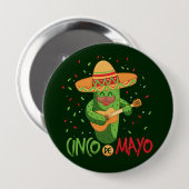 Cinco De Mayo Button (Vorne & Hinten)