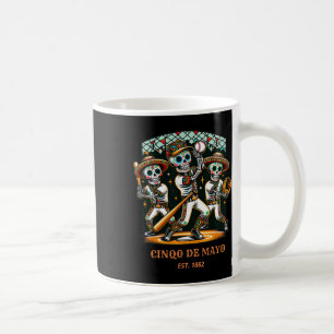 Cinco De Mayo Bysebyll Skeletons Kaffeetasse