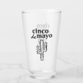 Cinco de Mayo Cactus Glas (Rückseite)