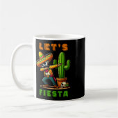 Cinco De Mayo Cactus Mexican Poncho Sombrero Hat B Kaffeetasse (Links)