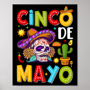 Cinco De Mayo Camisa mexikanisches Party Kostüm 5  Poster