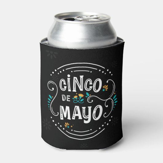 Cinco De Mayo Can Cooler Dosenkühler (Kanne Vorderseite)